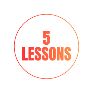 Pack of 5 lessons